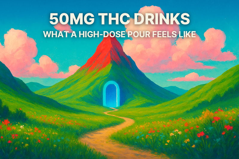 What a 50mg THC Drink Really Feels Like (and Who It's For)