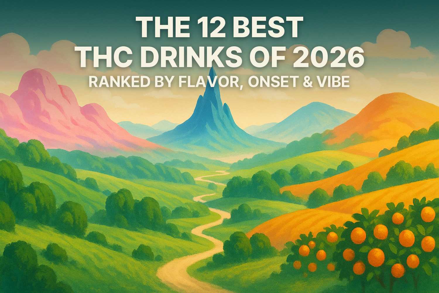The 12 Best THC Drinks of 2026 (Ranked by Flavor, Onset, and Vibe)