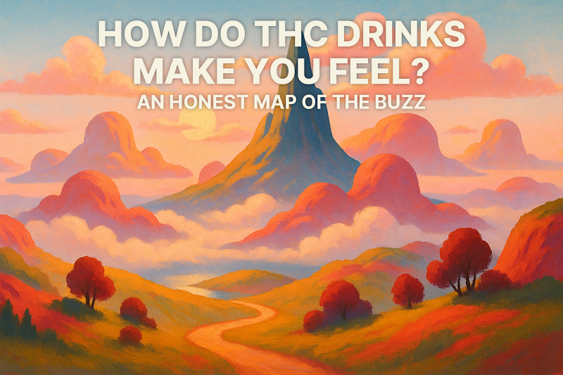 How Do THC Drinks Make You Feel? An Honest Map of the Buzz