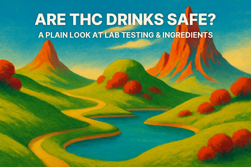 Are THC Drinks Safe? A Plain Look at Lab Testing & Ingredients