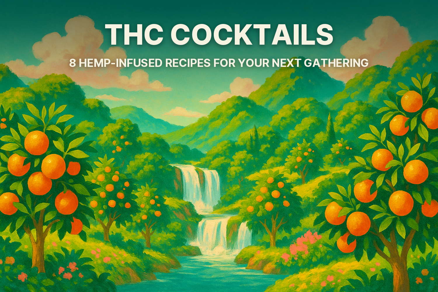 THC Cocktails: 8 Hemp-Infused Drink Recipes for Your Next Gathering