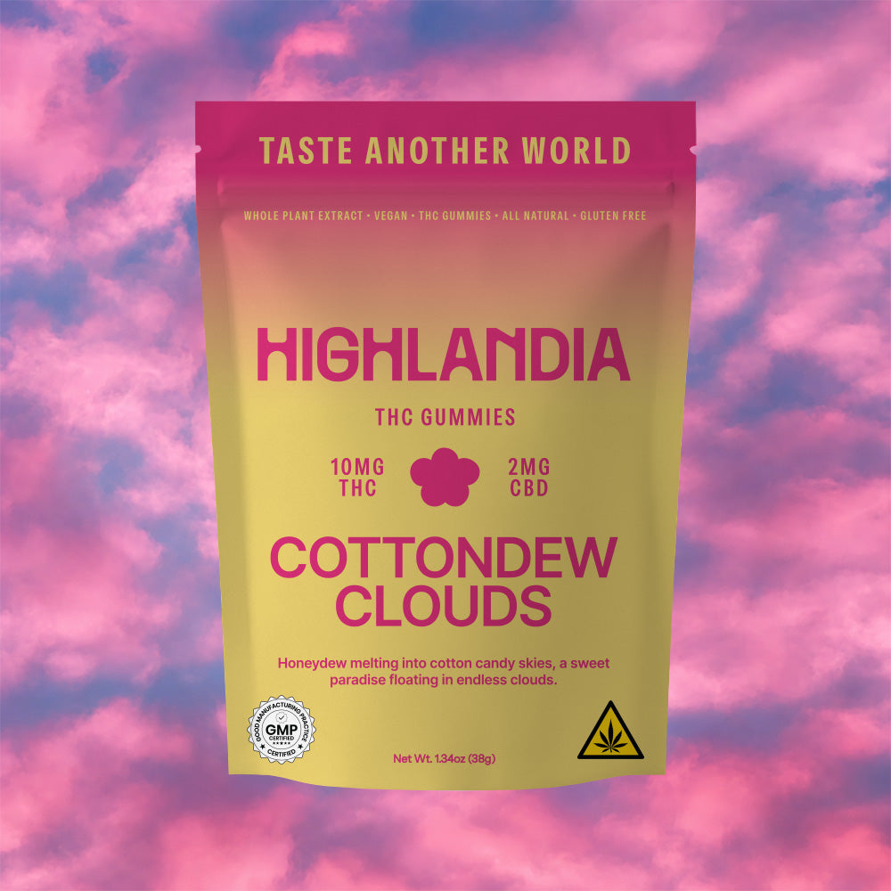 Cottondew Clouds THC Gummies, 10mg