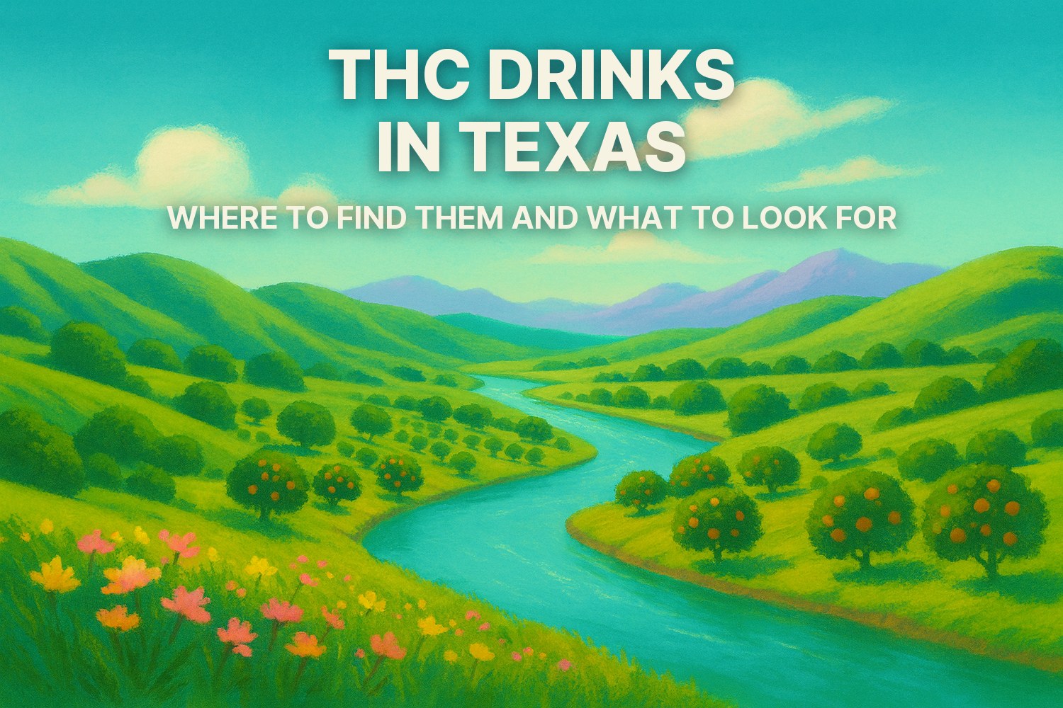 THC Drinks in Texas: Where to Find Them and What to Look For
