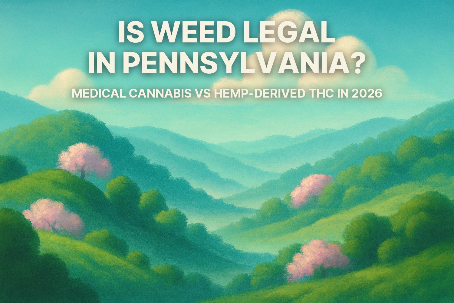 Is Weed Legal in Pennsylvania? Medical Cannabis vs Hemp-Derived THC in 2026