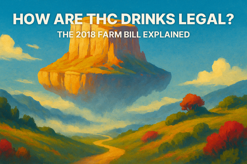 How Are THC Drinks Legal? The 2018 Farm Bill Explained