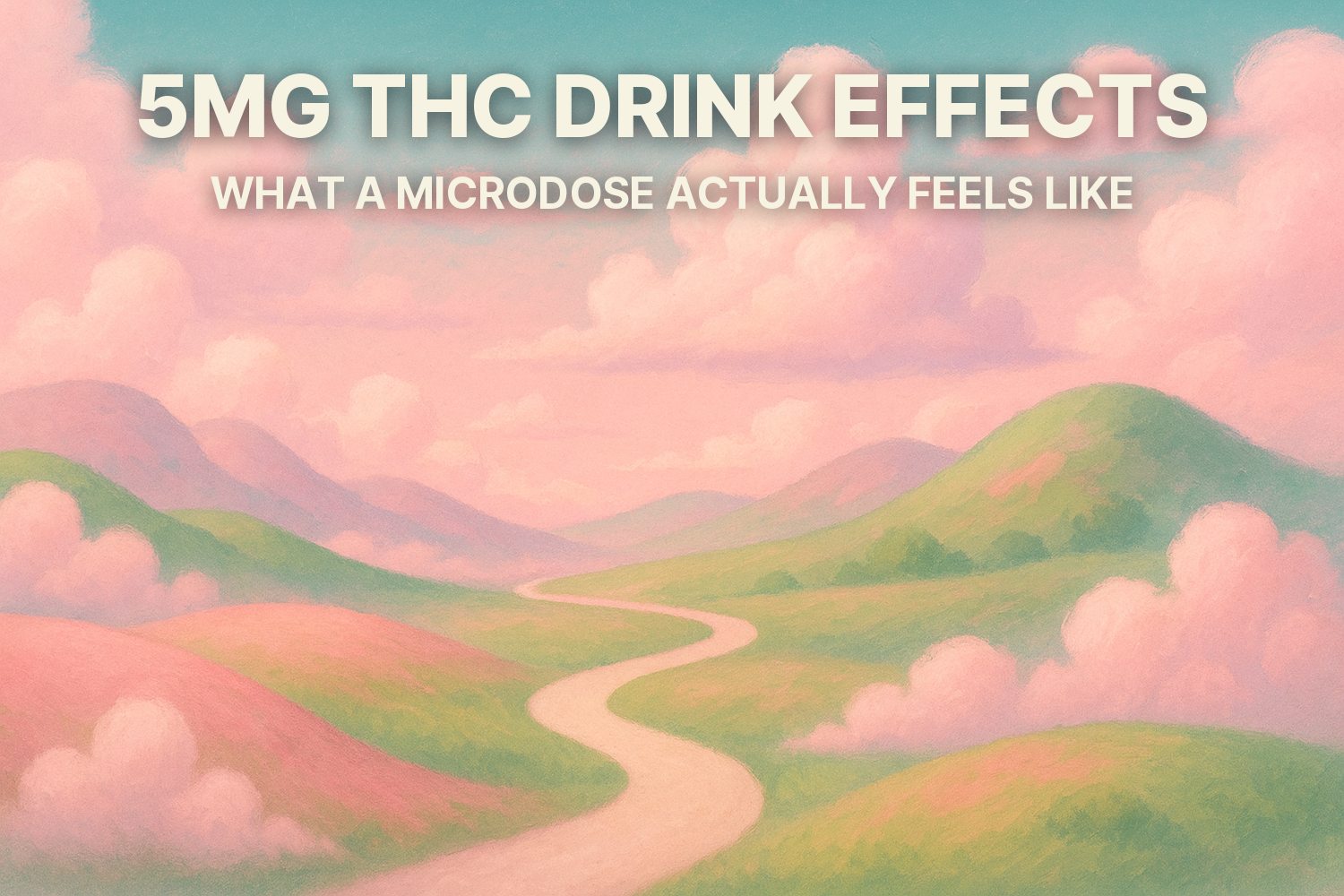 5mg THC Drink Effects: What a Microdose Sparkling Actually Feels Like